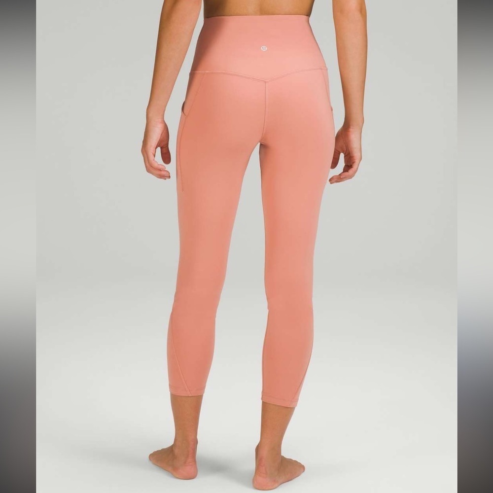 Lululemon Align High-Rise Leggings – Size 4 – Pink Savannah
